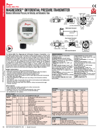 Thumbnail of document Brochure - MSX PRO Magnesense Differential Pressure Transmitter